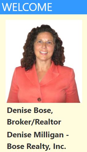 Denise Bose Broker and Realtor Denise Milligan Bose Realty Lake City Moving